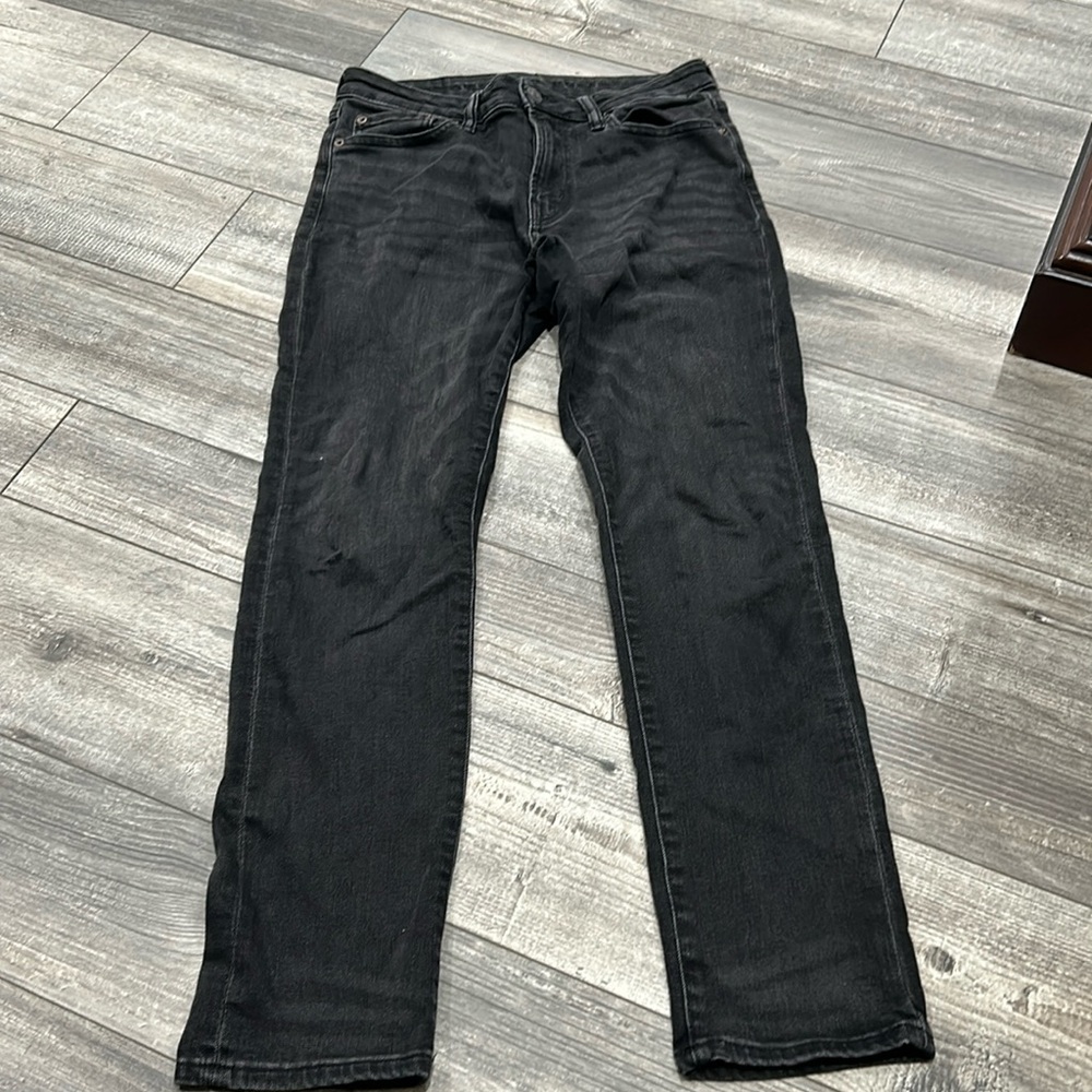 American Eagle Mens Slim Black Jeans